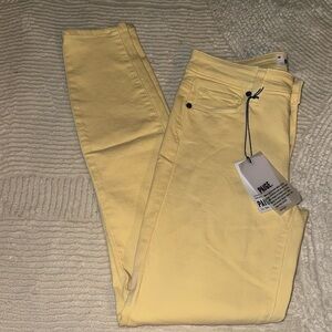 PAIGE Jeans Verdugo Ankle skinny stretch mid rise‎ Faded Sunshine Sz 25 new